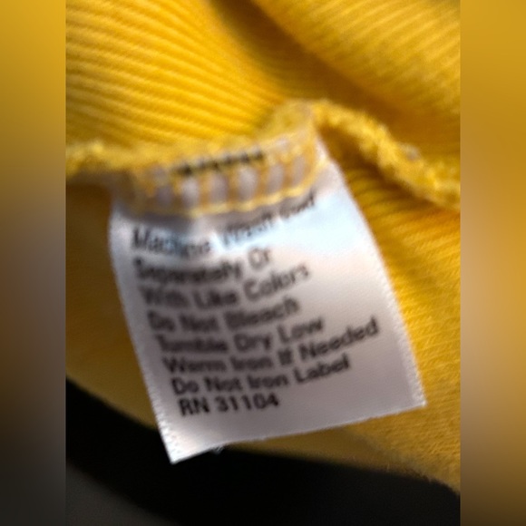 Women's Long Sleeve Mock Neck Top size L gold by Kim Rogers - Picture 3 of 4